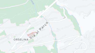 Mapa de localização do hotel