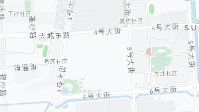 Kort over hotellets beliggenhed