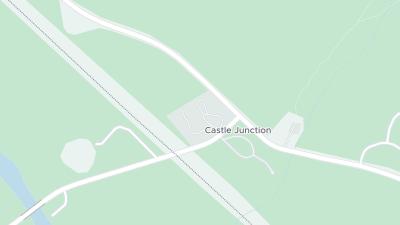 Kaart met de situering van het hotel