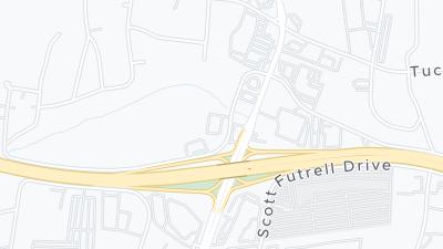 خريطة موقع الفندق