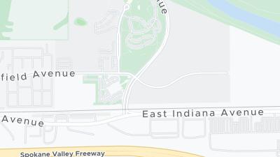 Kort over hotellets beliggenhed