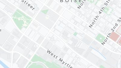 Hotel location map
