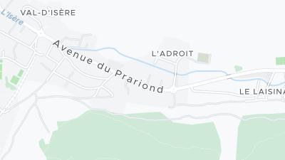 Kort over hotellets beliggenhed