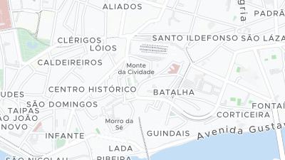 Hotel location map