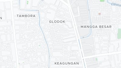 Mapa de localització de l'hotel