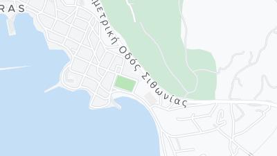 Mapa de localização do hotel