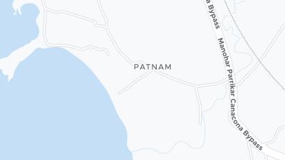 Mapa de localização do hotel