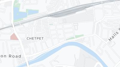 Hotel location map