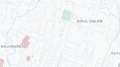 Mapa de localização do hotel