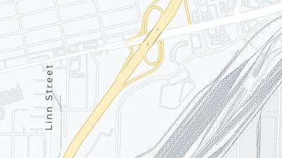 Hotel location map