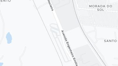 Mapa de localização do hotel