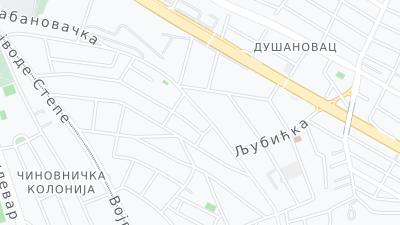 Hotel location map