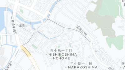 Mapa de localização do hotel