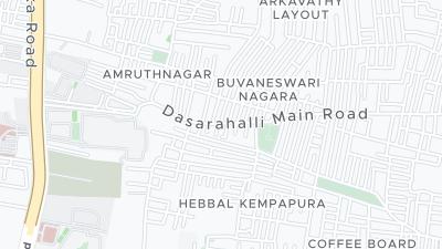 Mapa de localização do hotel