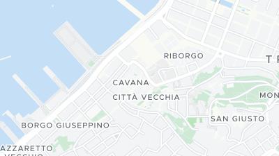 Hotel location map