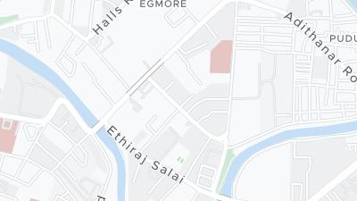Hotel location map