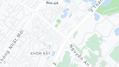 Hotel location map