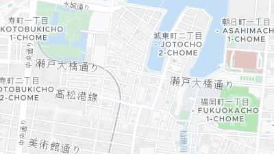 Mapa de localização do hotel