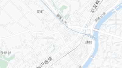 Mapa de localização do hotel