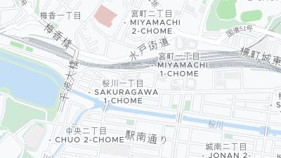 Mapa de localização do hotel