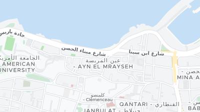 ホテル所在地マップ