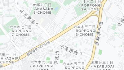 Hotel location map