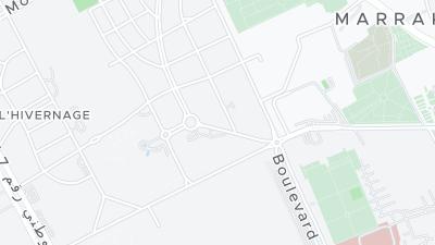 Mapa de localização do hotel