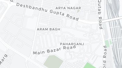 Hotel location map