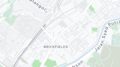 Hotel location map