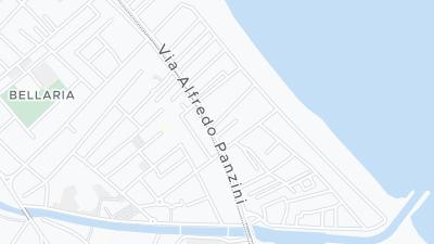 Mapa de localização do hotel