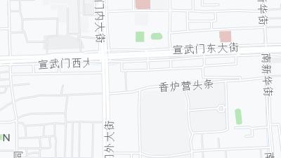 Hotel location map
