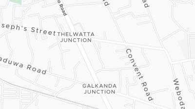 Hotel location map