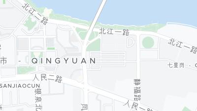 Mapa de localização do hotel