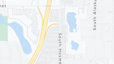 Hotel location map