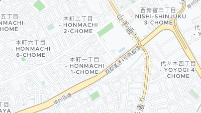 Hotel location map