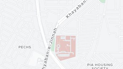 Hotel location map