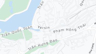 Hotel location map