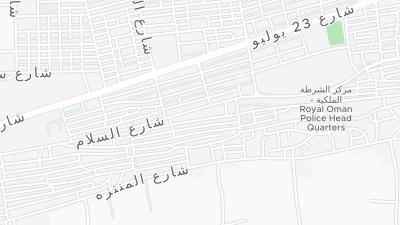 Hotel location map