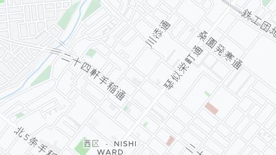 Mapa de localização do hotel