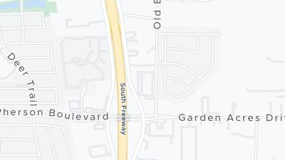 Hotel location map