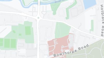 Hotel location map