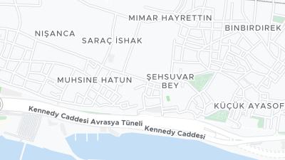 Hotel location map