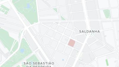 Mapa de localização do hotel