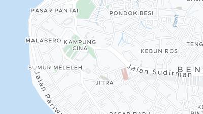 Hotel location map