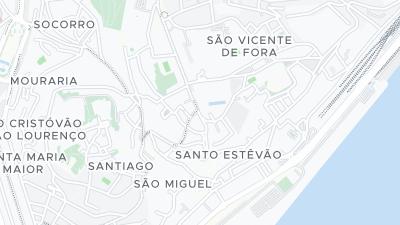 Kaart met de situering van het hotel