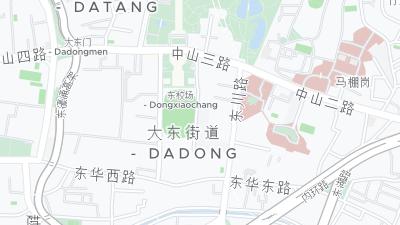 Mapa de localização do hotel