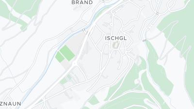 Mapa de localização do hotel