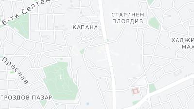 Hotel location map