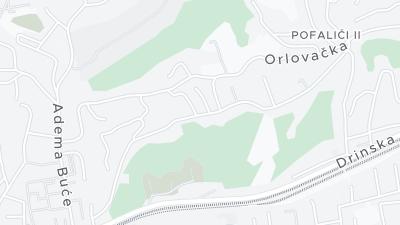 Hotel location map
