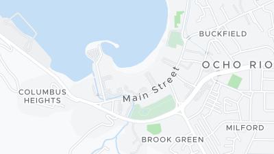 Hotel location map